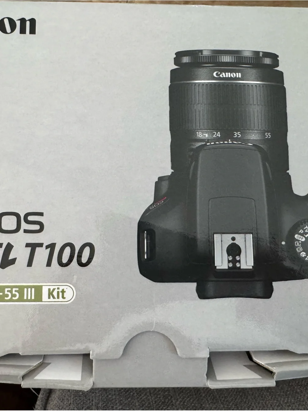 Canon Black DSLR Camera with 18-55mm Lens